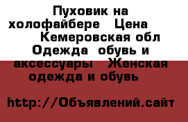 Пуховик на холофайбере › Цена ­ 1 500 - Кемеровская обл. Одежда, обувь и аксессуары » Женская одежда и обувь   